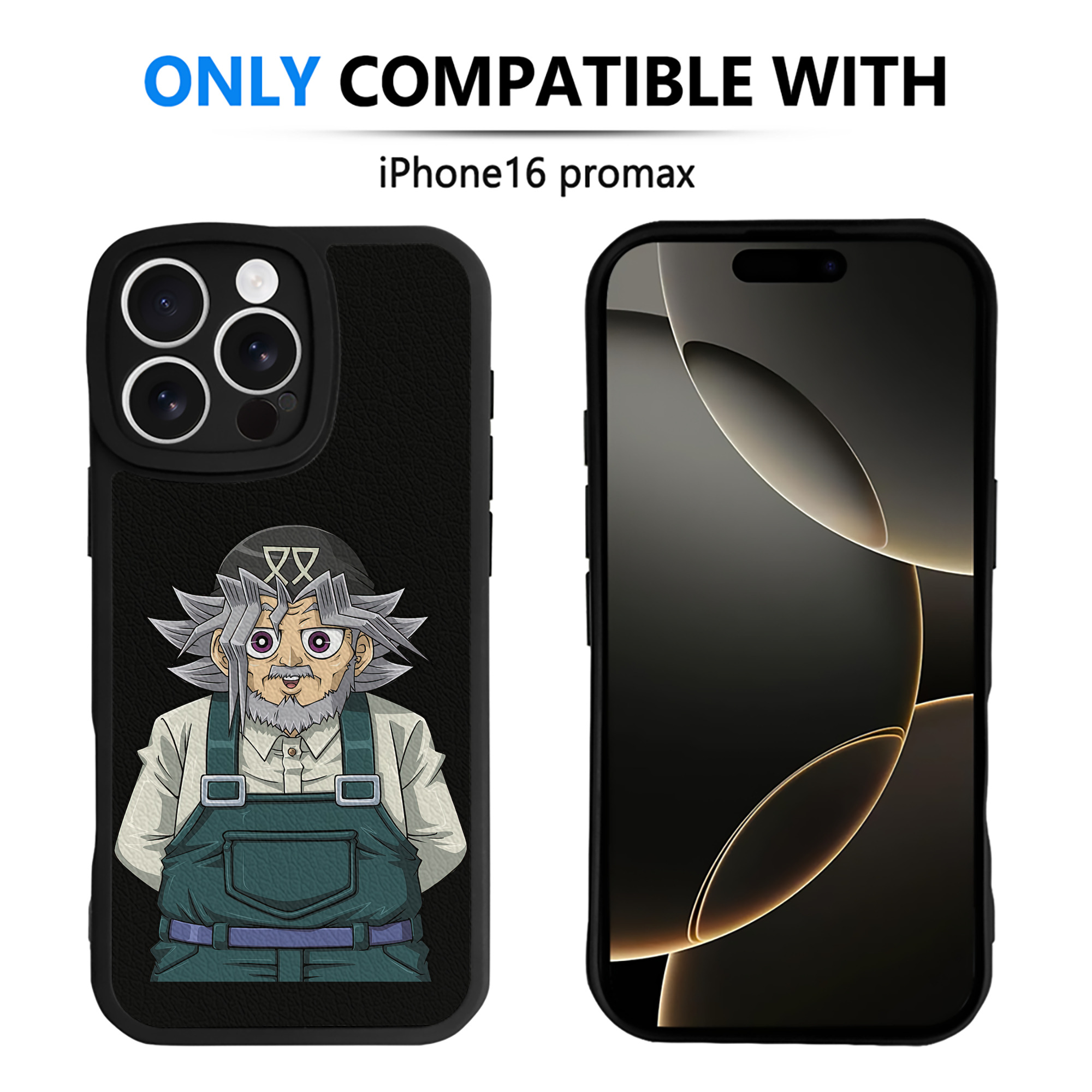 遊☆戯☆王 Yu-Gi-Oh! 【iPhone 16シリーズ対応】シリコンスマホケース（レザー調） 材質：シリコン